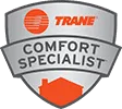 Trane Comfort Specialist badge